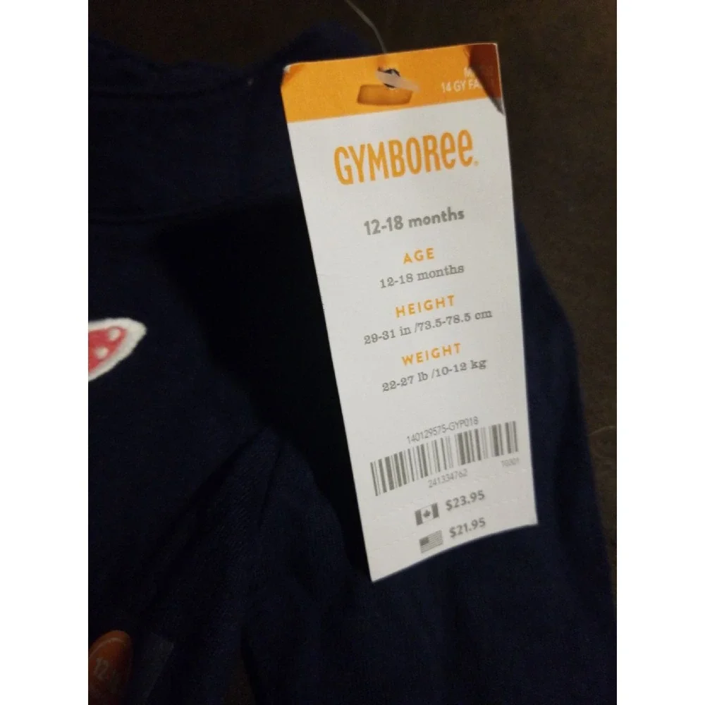 Gymboree prep perfect top 12‎ 18 mo nwt